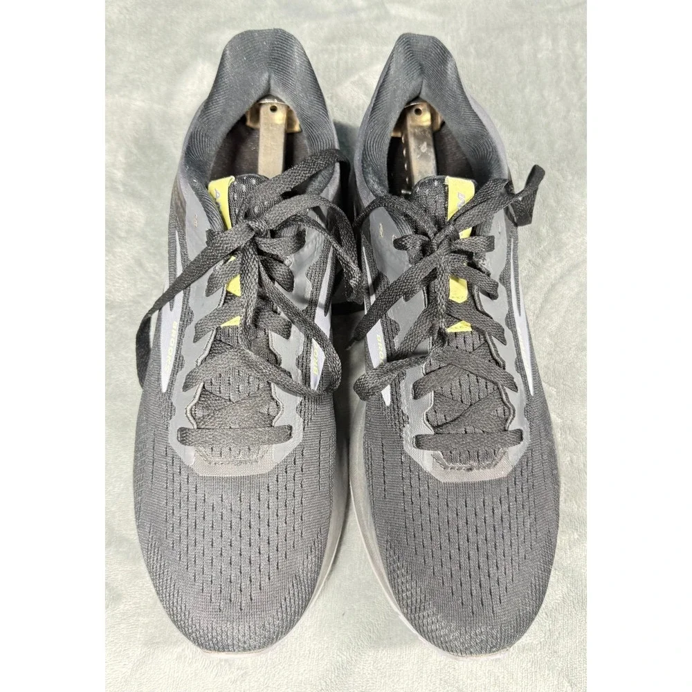 Brooks Ghost 14 Running Shoes Mens 10.5 Black Gray Athletic Sneakers